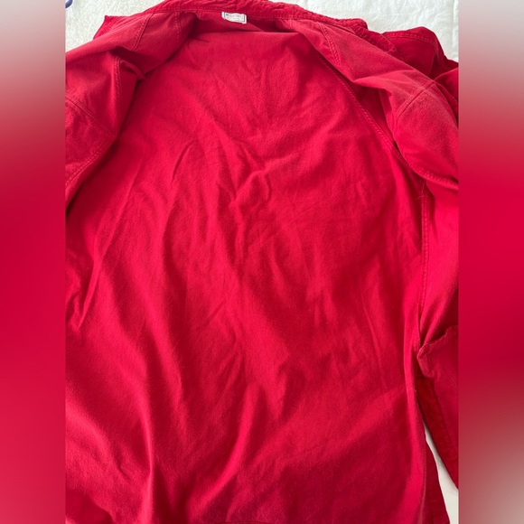 Versus Versace Red Men's Jacket Red corduroy size XL Vintage 90’s - Picture 7 of 12